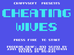 Cheating Wives Title Screen